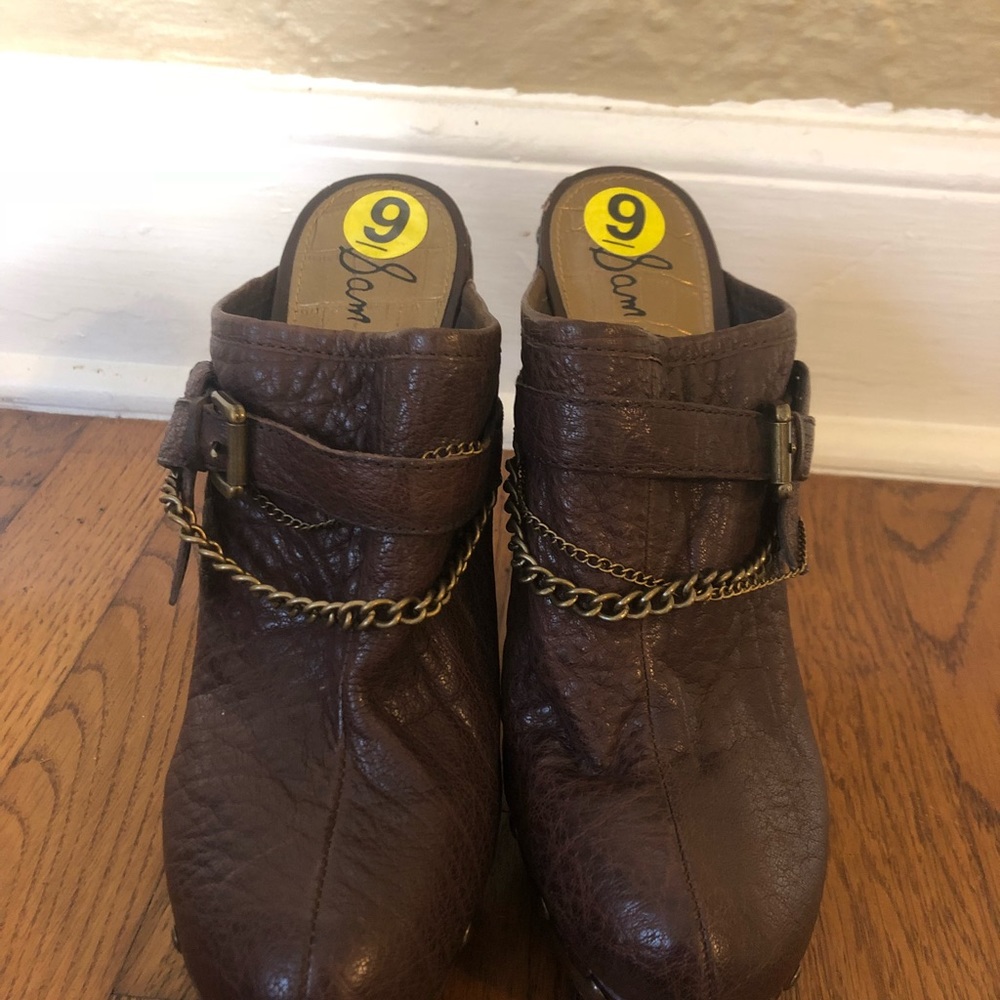 Brand New Sam Edelman Leather Clogs | Size 9 |